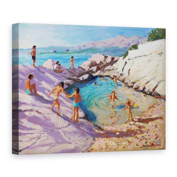 Tablou Canvas - Andrew Macara - Piscina mare, Croatia - - Roveli