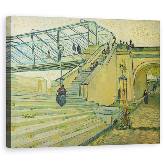 Tablou Canvas - Vincent van Gogh - Podul Trinquetaille - - Roveli