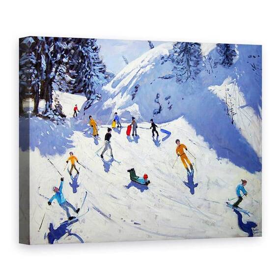 Tablou Canvas - Andrew Macara - Gully, Belle Plagne - - Roveli