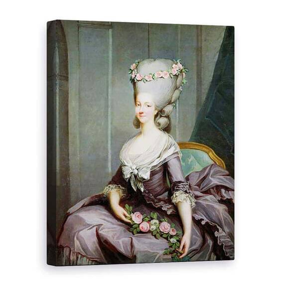 Tablou Canvas - Antoine Francois Callet - Marie-Therese de Savoie-Carignan 1749-92 Printesa de Lamballe - - Roveli