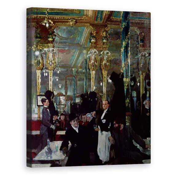 Tablou Canvas - William Orpen - Cafe Royal, Londra - - Roveli