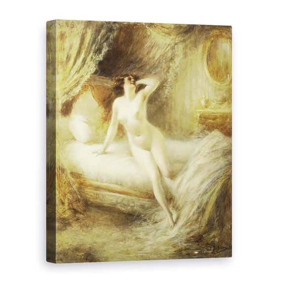 Tablou Canvas - Albert Guillaume - La Reveille - - Roveli