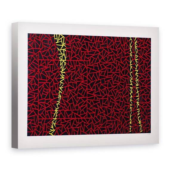Tablou Canvas - Alex Dunn - Hi-vis crackle si pop - - Roveli