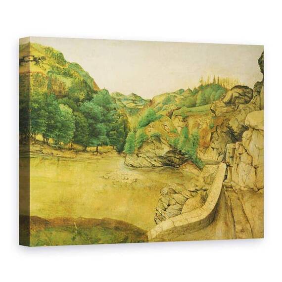 Tablou Canvas - Albrecht Durer - Drumul in Alpi - - Roveli
