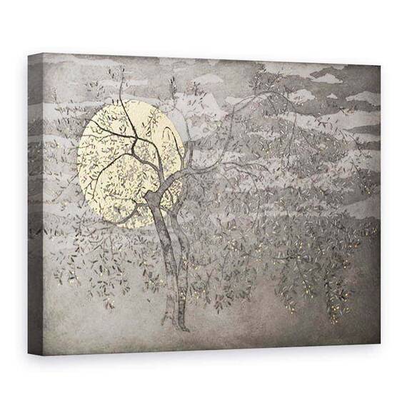 Tablou Canvas - angus hampel - Echilibru Flamenco, 2018, gravura si acvatint - - Roveli