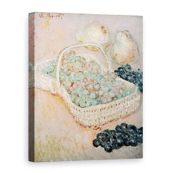 Tablou Canvas - Claude Monet - Cosul cu Struguri - - Roveli