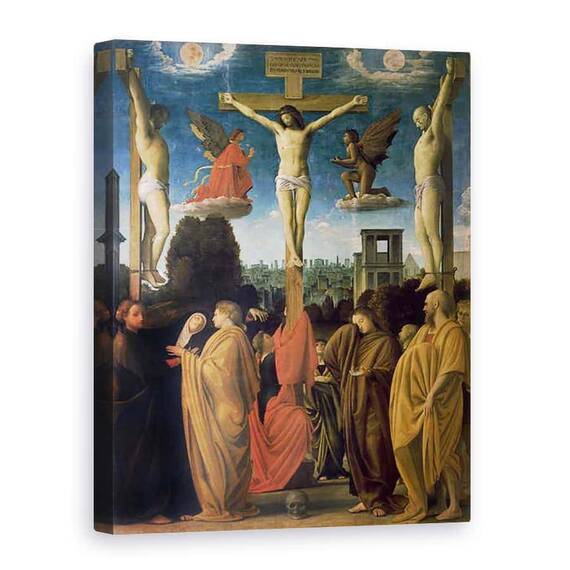 Tablou Canvas - Bartolomeo Suardi Bramantino - The Crucifixion - - Roveli