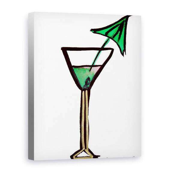 Tablou Canvas - Daisy de Villeneuve - Cocktail - - Roveli