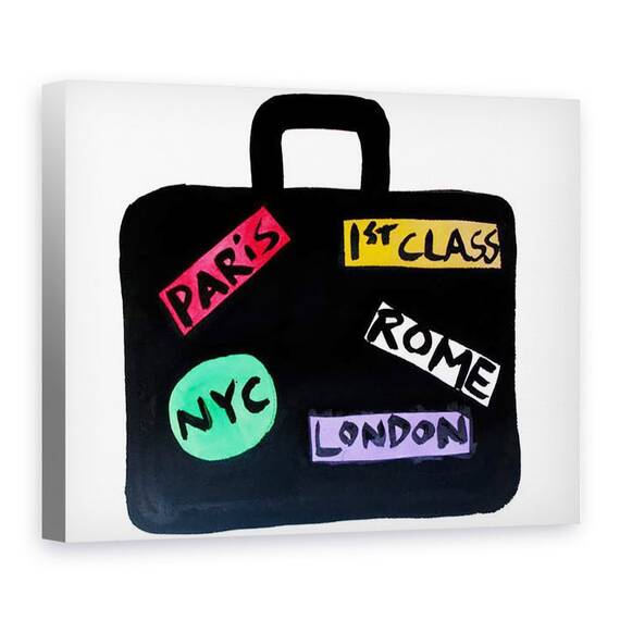 Tablou Canvas - Daisy de Villeneuve - Paris, NYC, Londra - - Roveli