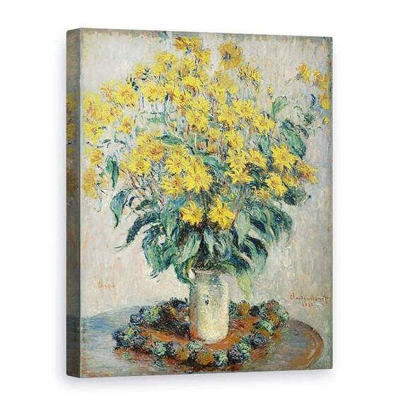 Tablou Canvas - Claude Monet - Ierusalimul Flori - - Roveli