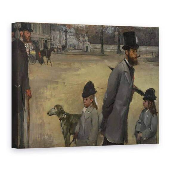 Tablou Canvas - Edgar Degas - Place de la Concorde - - Roveli