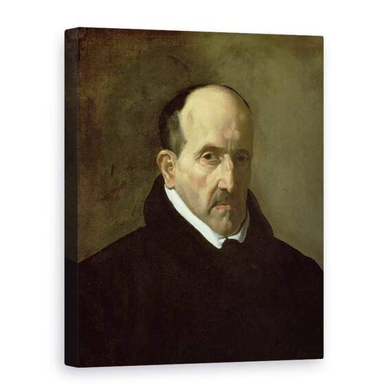 Tablou Canvas - Diego Rodriguez de Silva y Velazquez - Portretul lui Don Luis de Gongora y Argote 1561-1627 1622 - - Roveli
