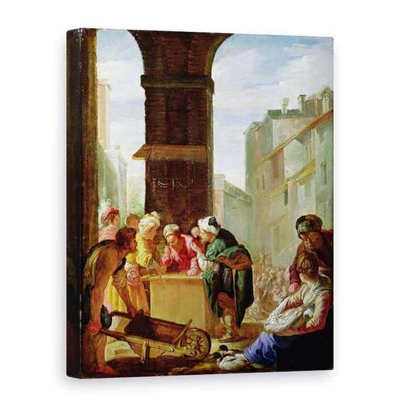 Tablou Canvas - Domenico Feti - Parabola de perla pretioasa sau perla de mare pret - - Roveli