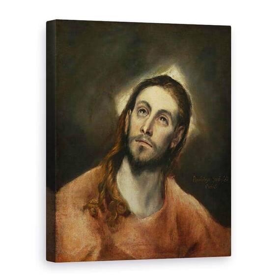 Tablou Canvas - El Greco - Hristos la rugaciune - - Roveli