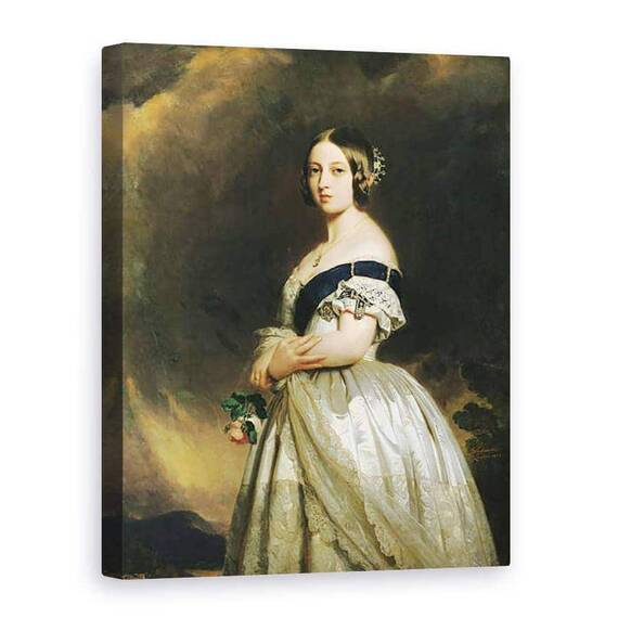Tablou Canvas - Franz Xaver Winterhalter - Regina Victoria 1819-1901 1842 - - Roveli