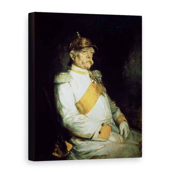 Tablou Canvas - Franz Seraph von Lenbach - Cancelarul Otto Von Bismarck 1815-98 1890 - - Roveli