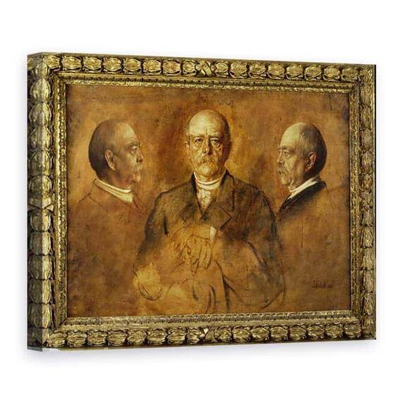 Tablou Canvas - Franz Seraph von Lenbach - Printul Otto von Bismarck - - Roveli