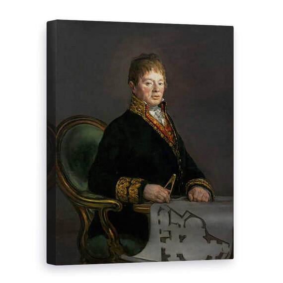 Tablou Canvas - Francisco Jose de Goya y Lucientes - Portrait of Don Juan Antonio Cuervo - - Roveli