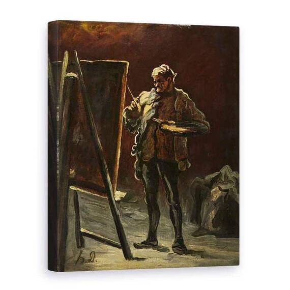 Tablou Canvas - Honore Daumier - Artist I - - Roveli