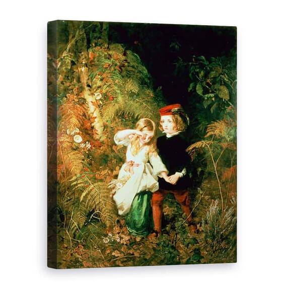 Tablou Canvas - James Sant - Copiii din Lemn - - Roveli