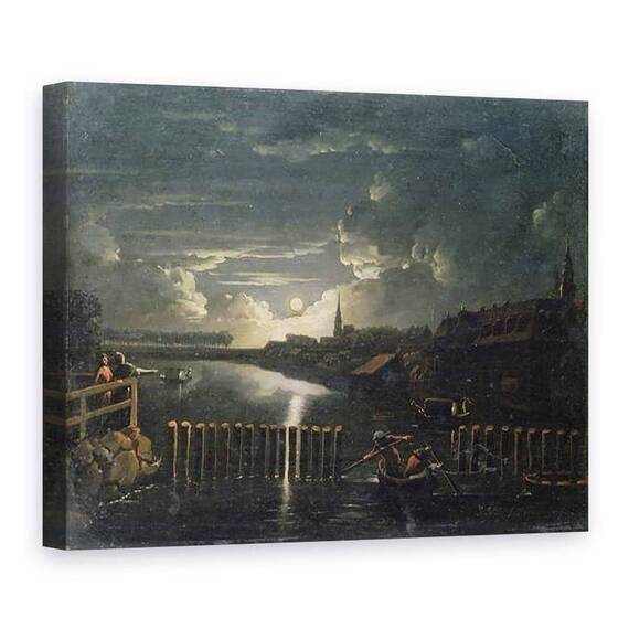 Tablou Canvas - Jens Juel - Binnenalster - - Roveli
