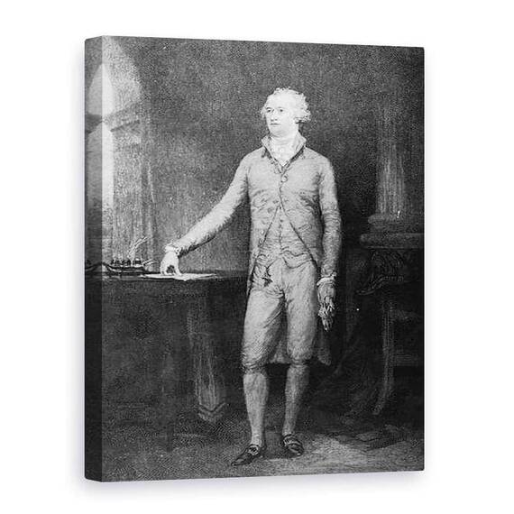 Tablou Canvas - John Trumbull - Alexander Hamilton - - Roveli