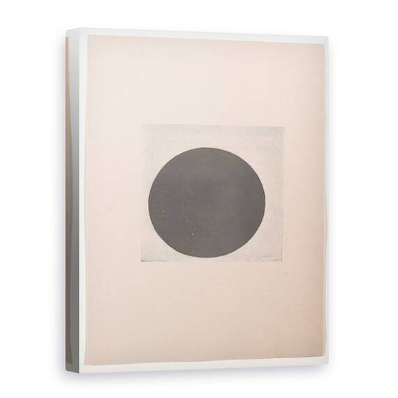 Tablou Canvas - Kazimir Severinovich Malevich - Cercul Negru pentru De la cubism si futurism la Suprematism, Un nou realism in pictura - - Roveli