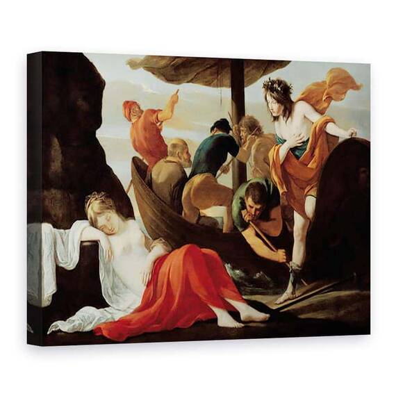 Tablou Canvas - Louis Le Nain - Bacchus descoperind Ariadne pe Naxos - - Roveli
