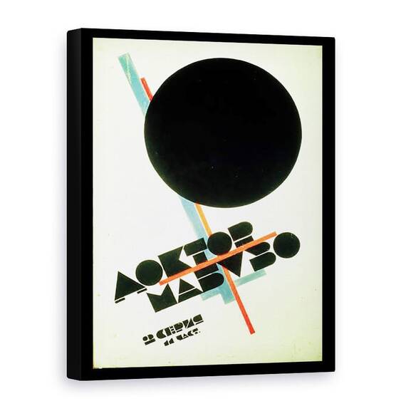 Tablou Canvas - Kazimir Severinovich Malevich - Dr. Mabuso Kinoposter - - Roveli