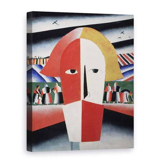 Tablou Canvas - Kazimir Severinovich Malevich - seful unui taran - - Roveli