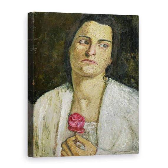 Tablou Canvas - Paula Modersohn-Becker - Sculptoarea Clara Rilke-Westhoff 1878-1954 1905 - - Roveli