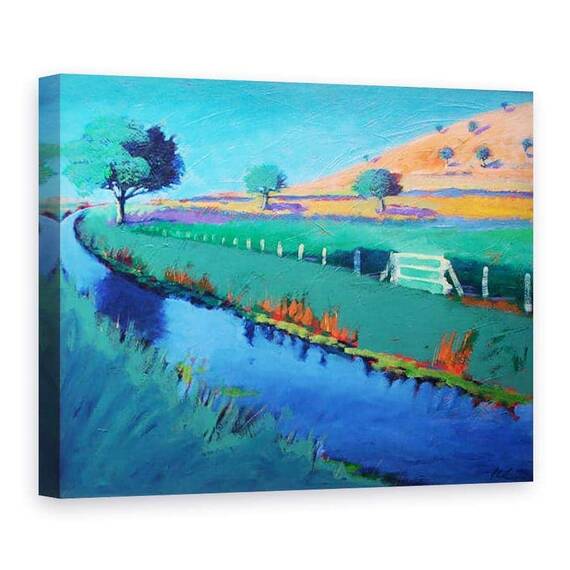 Tablou Canvas - Paul Powis - River Teme - - Roveli