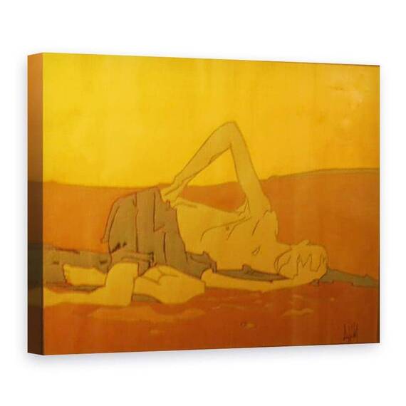 Tablou Canvas - Peter McClure - BEREFT 1970 ANGLIA - - Roveli
