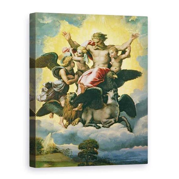 Tablou Canvas - Raphael - Viziunea lui Ezechiel - - Roveli