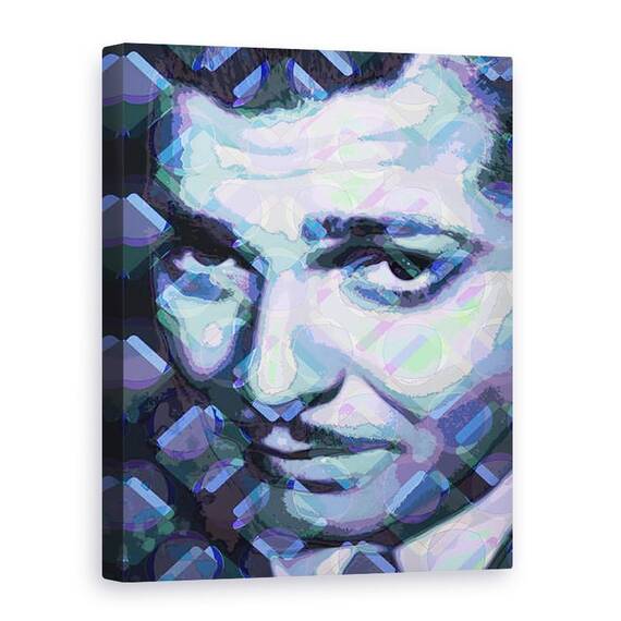 Tablou Canvas - Scott J. Davis - Clark Gable - - Roveli