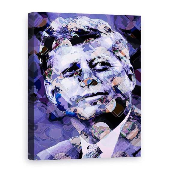 Tablou Canvas - Scott J. Davis - John F Kennedy - - Roveli