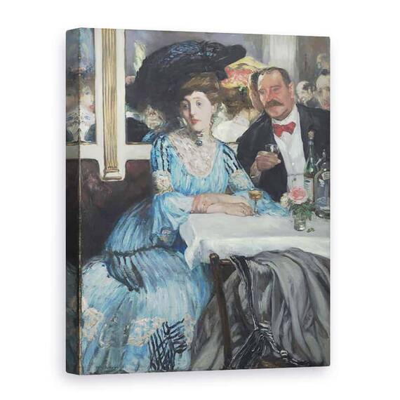 Tablou Canvas - William James Glackens - La Mouquin - - Roveli