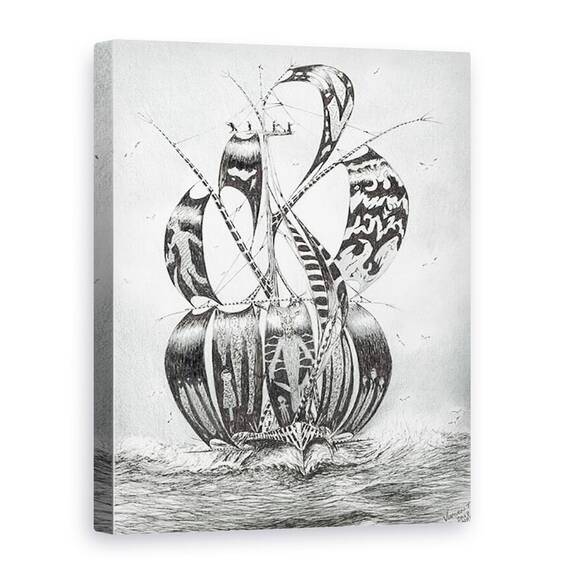 Tablou Canvas - Vincent Alexander Booth - Creatorii de furtuni Marea Halmahera, 2018 - - Roveli