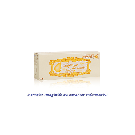 Laptisor de Matca Liofilizat 10 fiole Complex Apicol - - Roveli