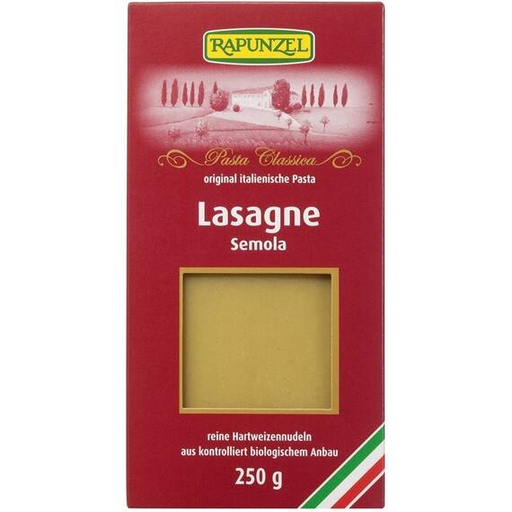 Lasagna bio semola 250g Rapunzel - - Roveli