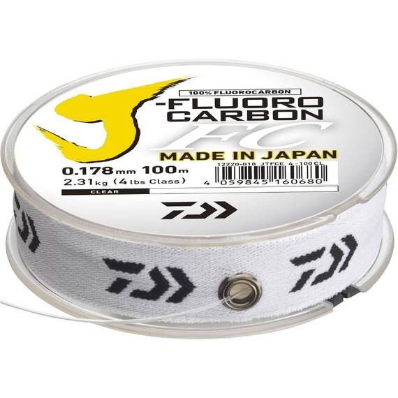 Fir Daiwa J-Fluorocarbon 100m 0.393mm/9.21kg - - Roveli