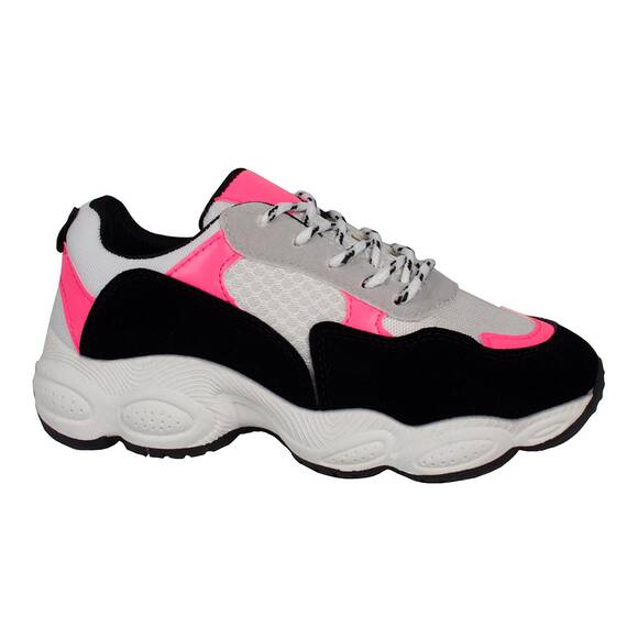 Pantofi sport de dama roz B8134-R, Culoare (12): Roz neon, Marime (12): 39 - 4- Roveli