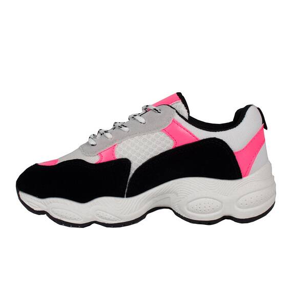 Pantofi sport de dama roz B8134-R, Culoare (12): Roz neon, Marime (12): 39 - 5- Roveli