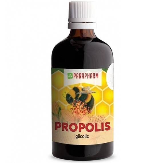 Propolis Glicolic Picaturi 100 ml Parapharm - - Roveli