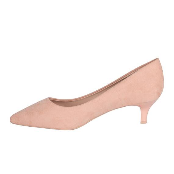 Pantofi dama roz cu toc mic FM3252-2-R, Culoare (12): Roz, Marime (12): 36 - 2- Roveli
