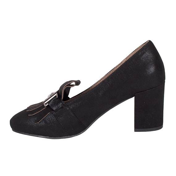Pantofi de dama negri accesorizati K1809103-N, Culoare (12): Negru, Marime (12): 40 - 2- Roveli