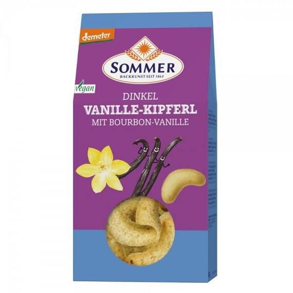 Fursecuri vagane cu spelta si vanilie Demeter 150g Sommer-Co - - Roveli