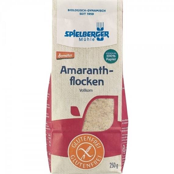 Fulgi de amarant integrali bio 250g Spielberger - - Roveli
