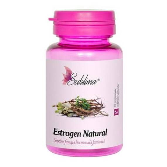 Estrogen Natural Sublima 60 comprimate Dacia Plant - - Roveli