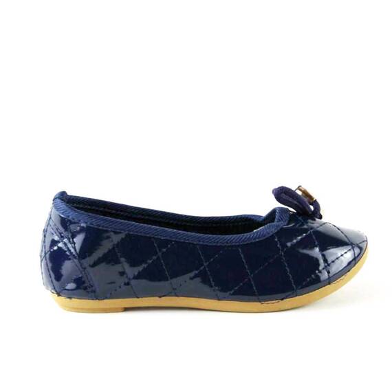​Balerini de copii, albastri cu talpa usoara  KH-2-BLUE, Culoare (12): Albastru, Marime (12): 25 - - Roveli